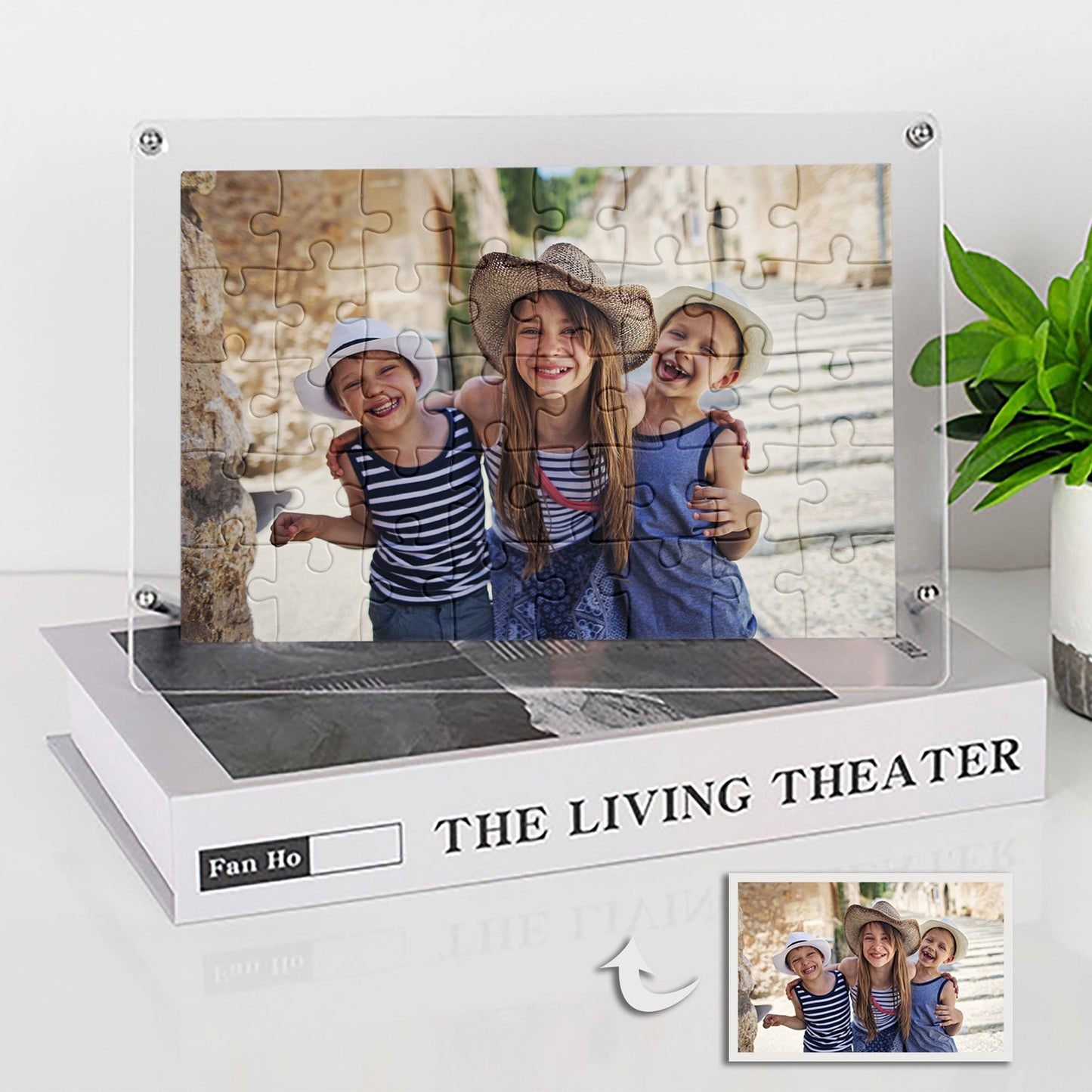Custom Puzzle Photo Acrylic Jigsaw Best Personalize Gift