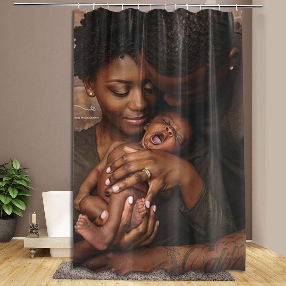 Custom Shower Curtain Unique Gift for Family