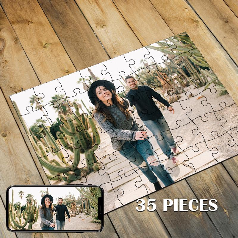 Custom Photo Jigsaw Puzzle Best Personalized Gift 35-1500 pieces