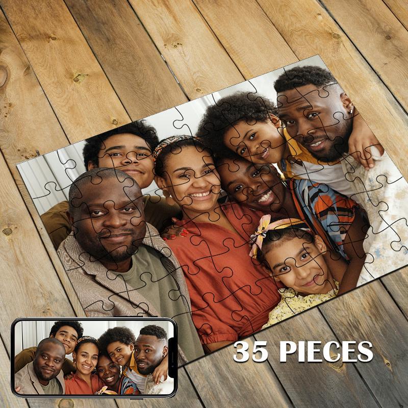Custom Photo Jigsaw Puzzle Best Personalized Gift 35-1500 pieces