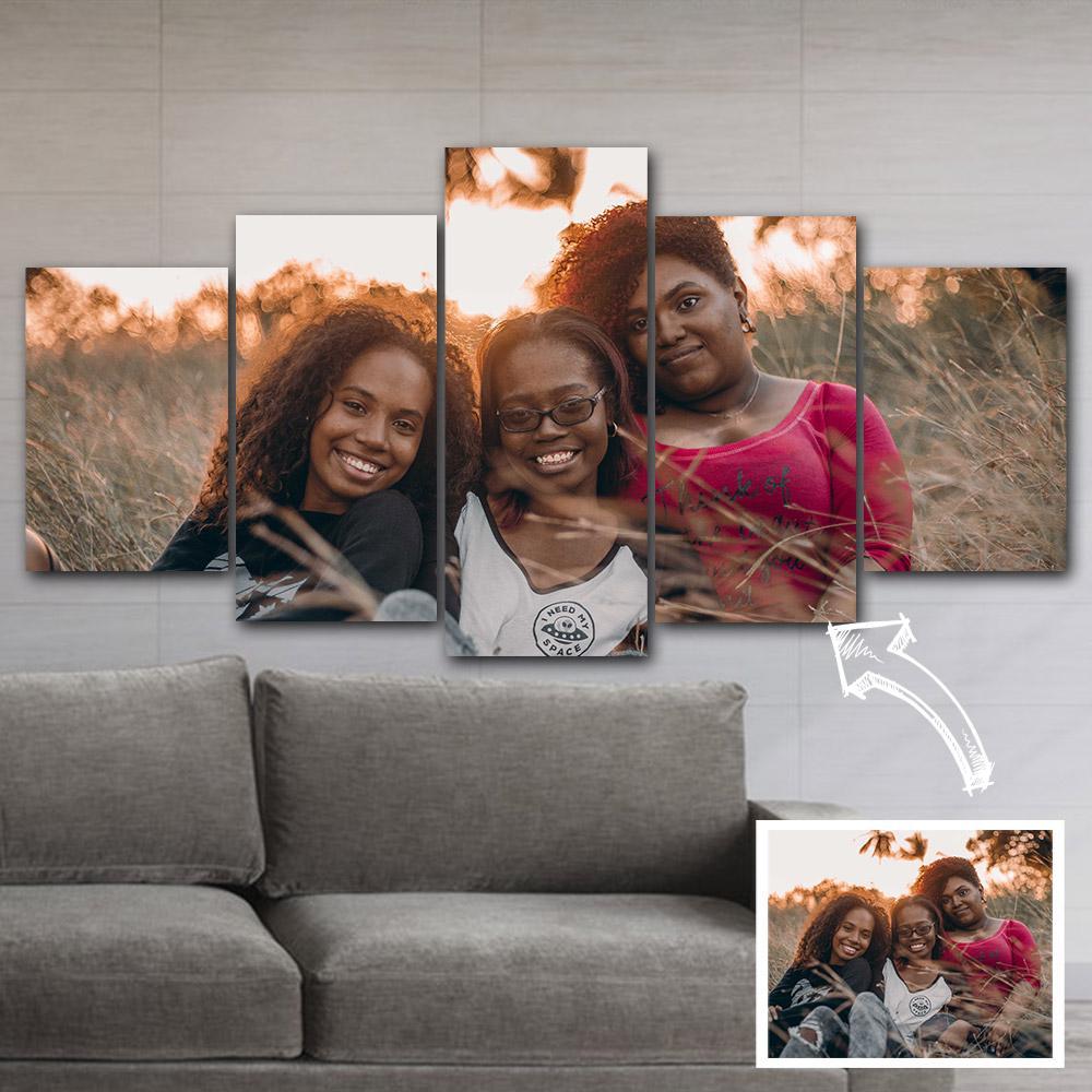 Custom Decorative Hanging Canvas Prints Photo Oil Painting