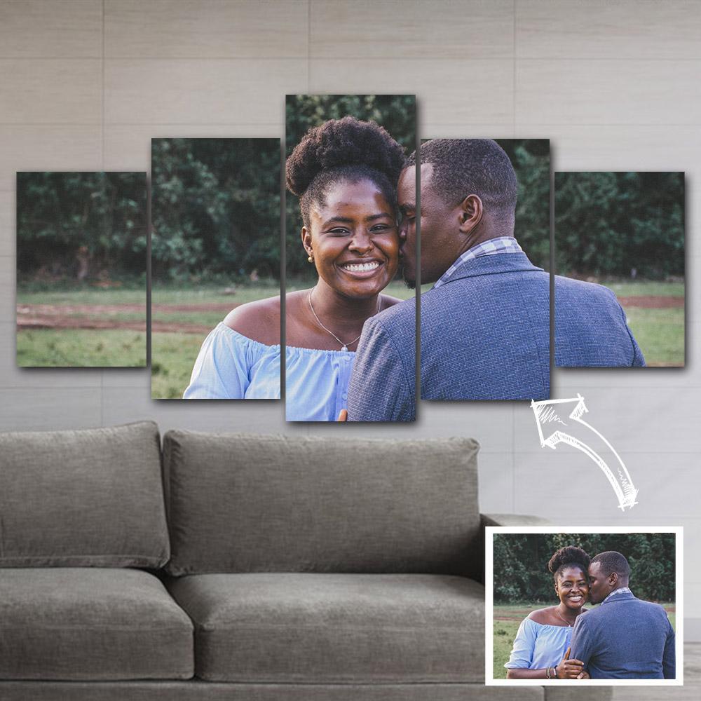 Custom Decorative Hanging Canvas Prints Photo Oil Painting