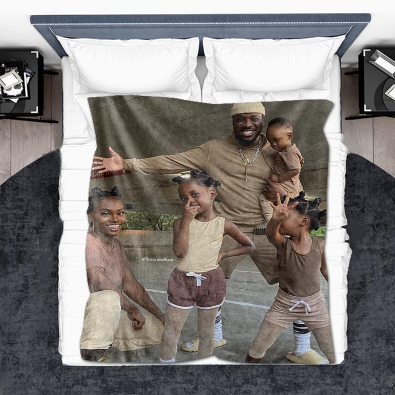 Custom Family Photo Blanket with Your Photo