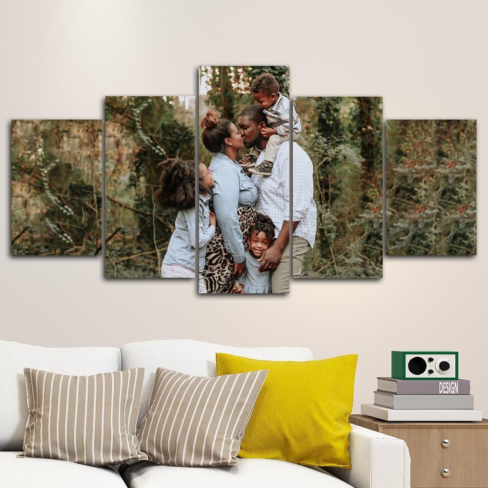 Custom Decorative Hanging Canvas Prints Photo Oil Painting
