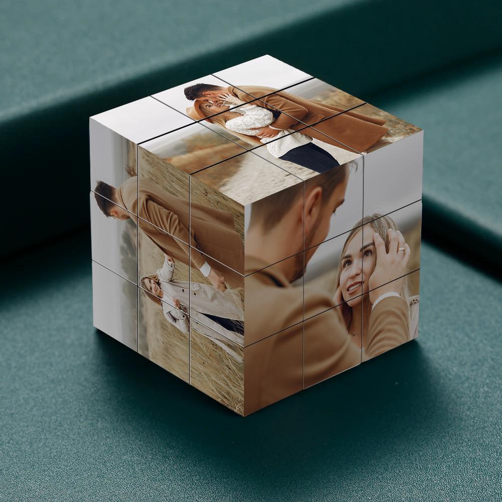 Custom Photo Rubik’s Cube Multiphoto Colorful Cube - faceonboxer