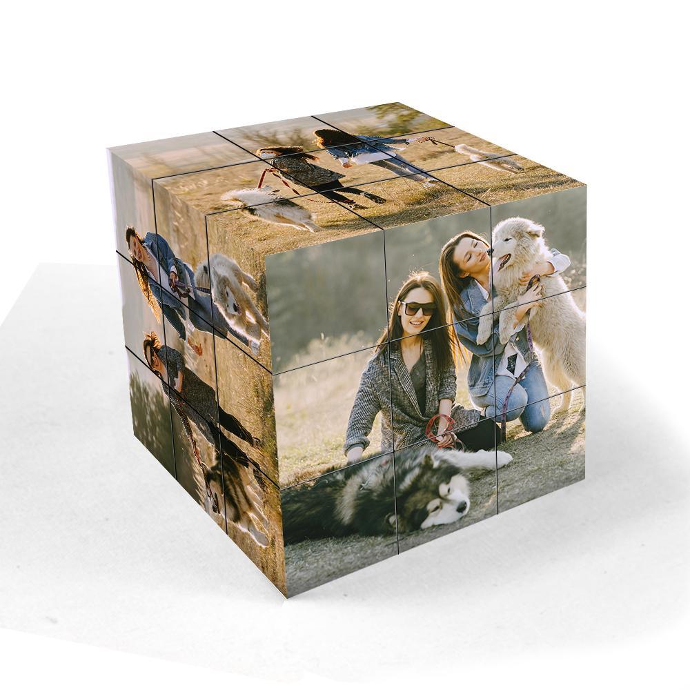 Custom Photo Rubik’s Cube Multiphoto Colorful Cube - faceonboxer