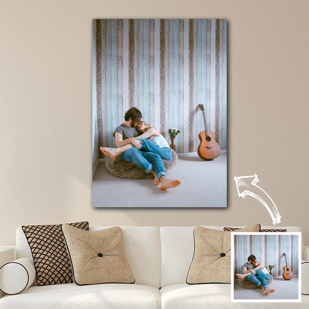 Custom Canvas Prints Custom Photo Oil Painting for Memorable Gift - faceonboxer