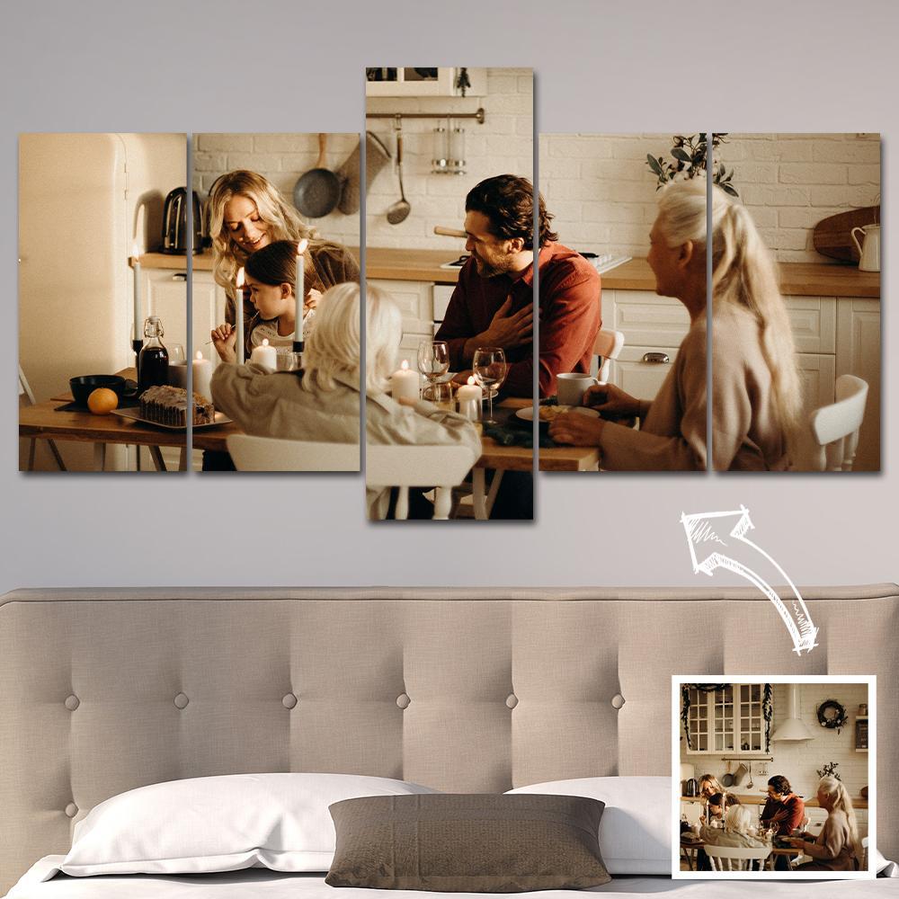 Custom Canvas Prints Custom Photo Oil Painting - faceonboxer