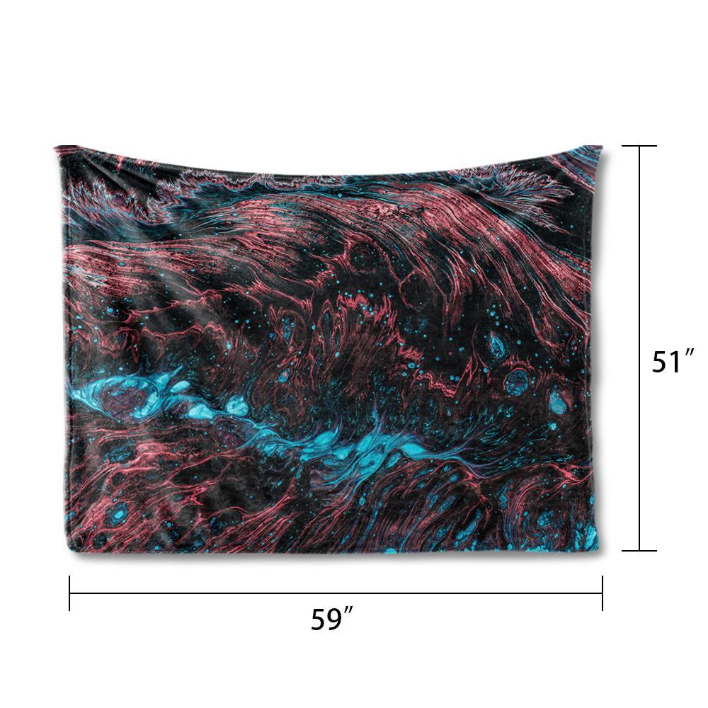 Psychedelic Tapestry, Abstract Art, Wall Decor Hanging Tapestry - faceonboxer