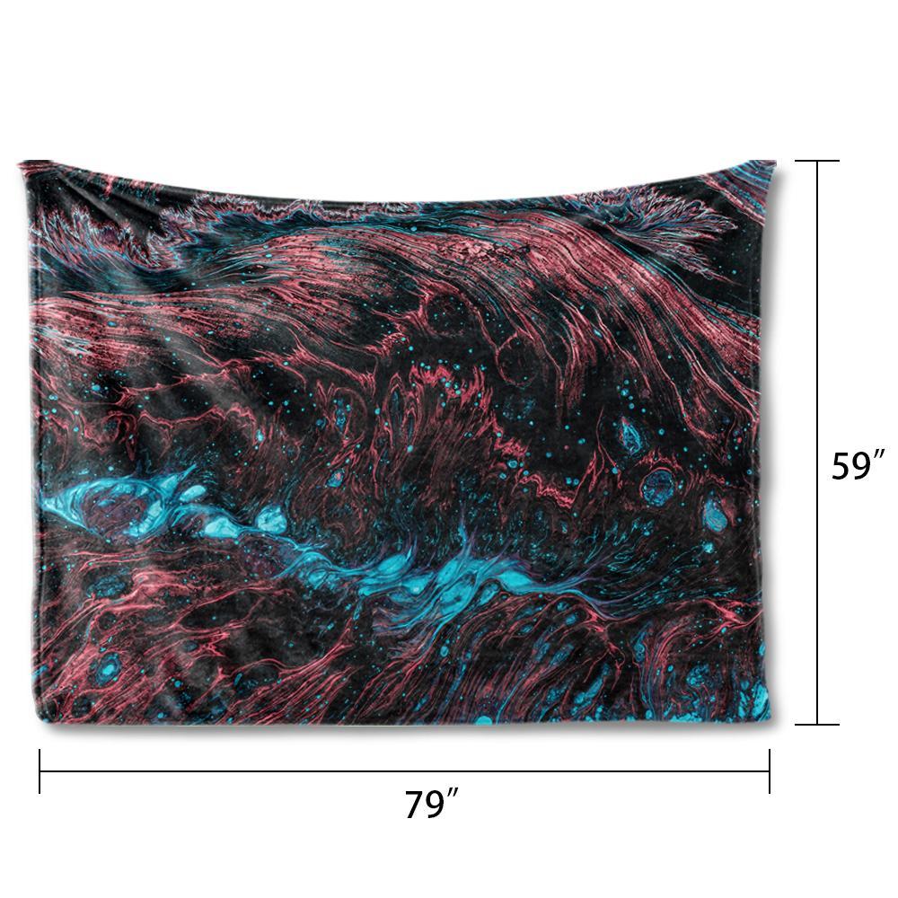 Psychedelic Tapestry, Abstract Art, Wall Decor Hanging Tapestry - faceonboxer