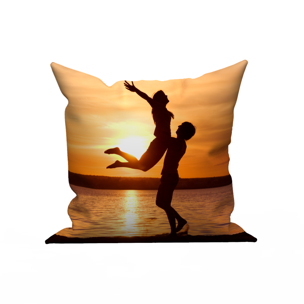 Custom Photo Soft Throw Pillow for Lover