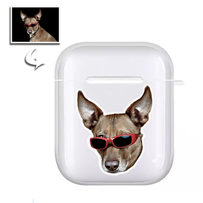 Personalized AirPods Case: Custom Face Photo Cover for AirPods 1/2/3/Pro