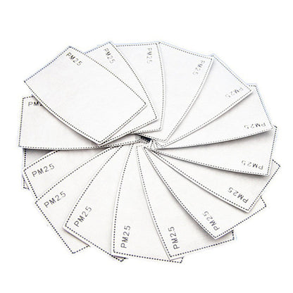 Face Cover Personalized Mask Filter, a set of 5
