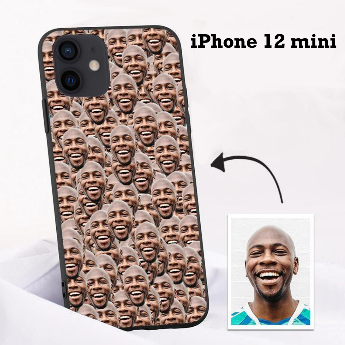 Custom Face Photo Protective Phone Case Custom iPhone Cases