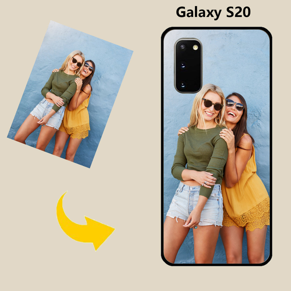 Custom Phone Cover Your Own Case with Photo for Samsung Cover Photo