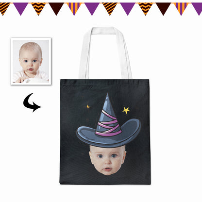 Custom Tote Bags With Photo Printing For Halloween