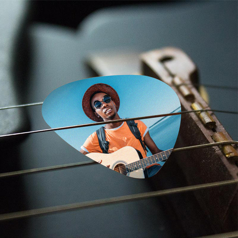 Personalized Guitar Pick With Photo Custom