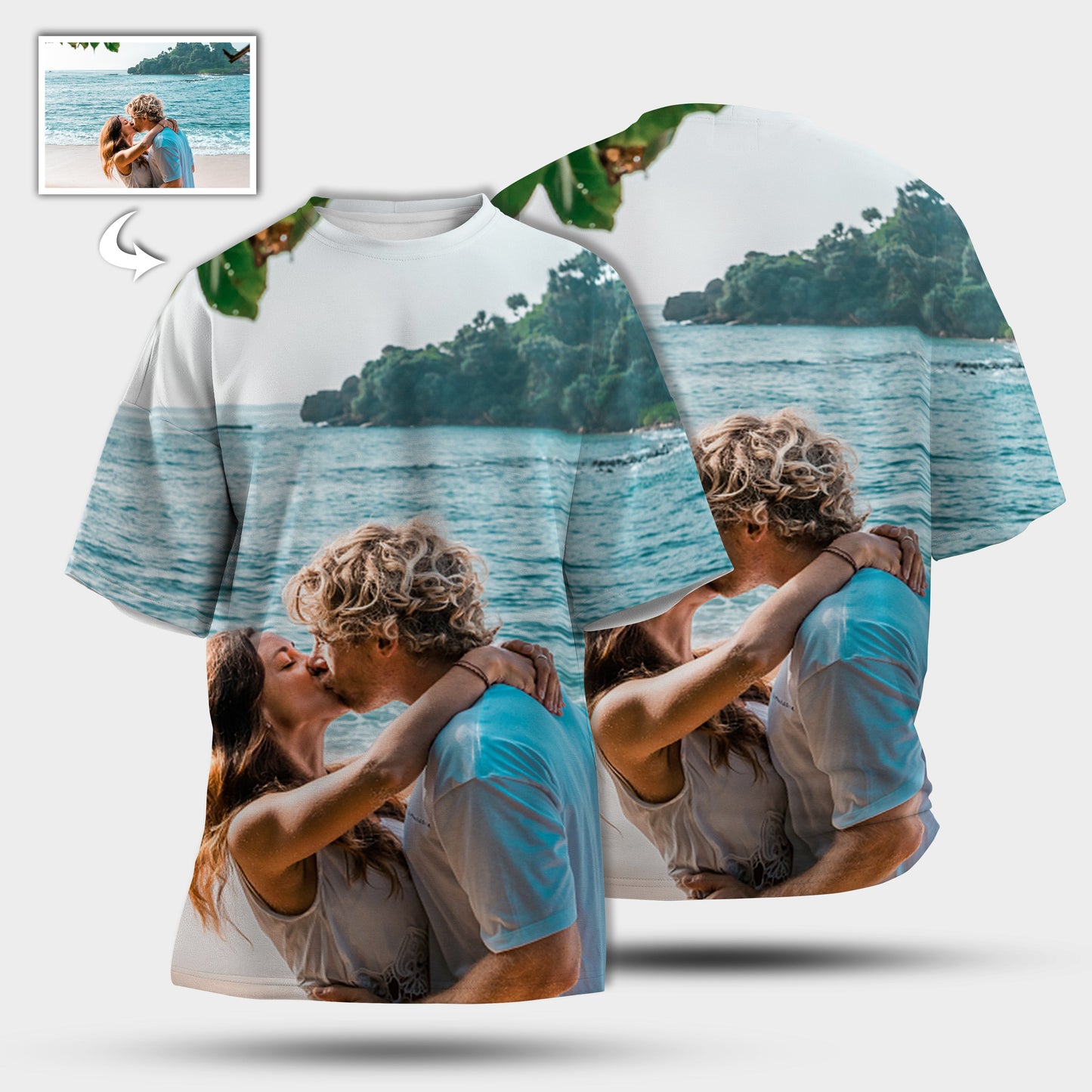 Photo Custom 3D All-Over Print Summer Unisex Short-Sleeve T-Shirt