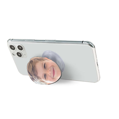 Shaped Acrylic Custom Photo Phone Grip, Personalized Holder, Unique Keepsake