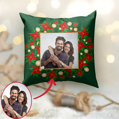 Christmas Personalized Pillow With Photo Custom Throw Pillows Christmas Gift