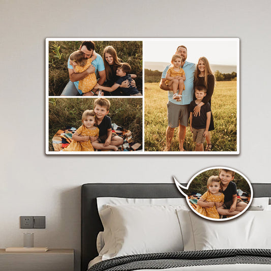 Custom 3pcs Photo Canvas: Personalized Wall Art with Your Memories