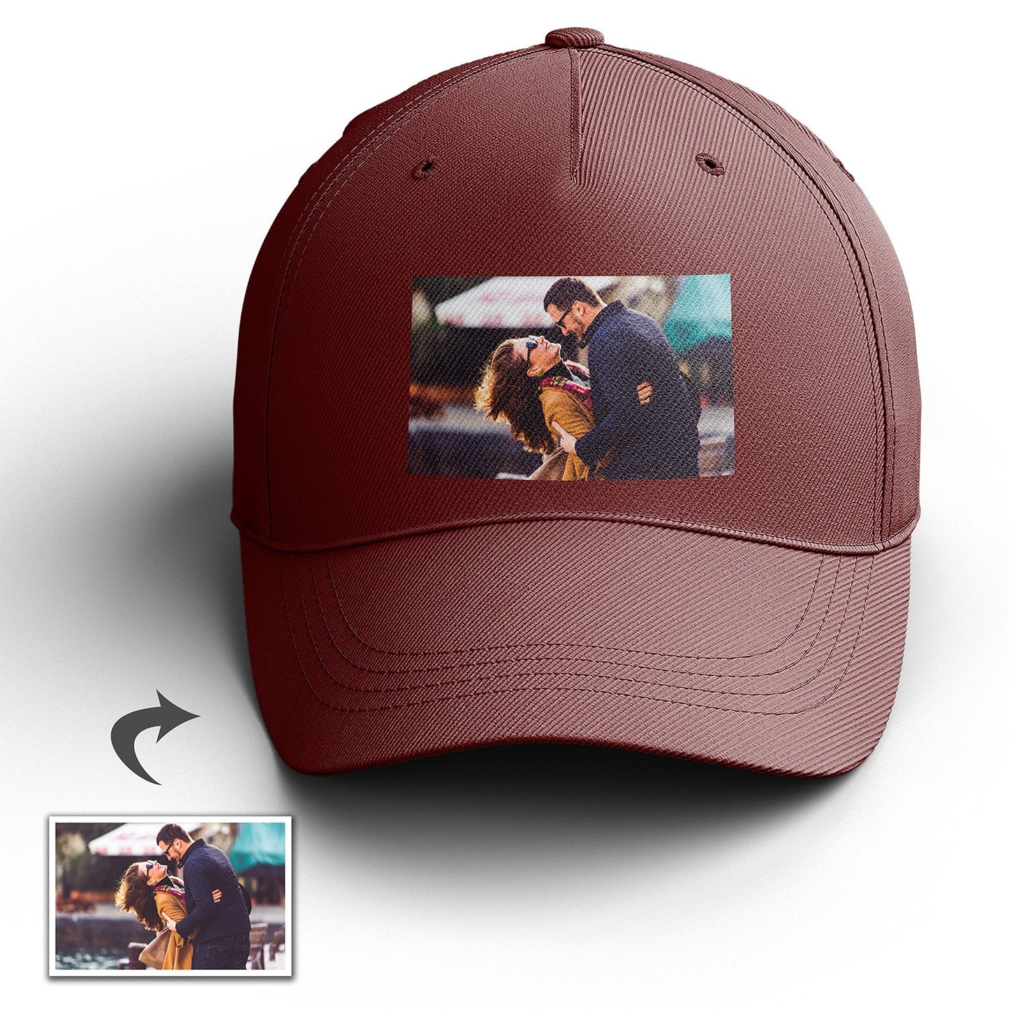 Custom Photo Baseball Cap | Personalized Hat Gift