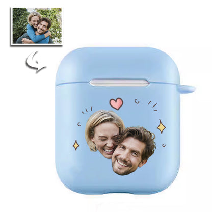 Custom Photo AirPods 1/2/pro/3 Case Lovely Earphone Case Transparent