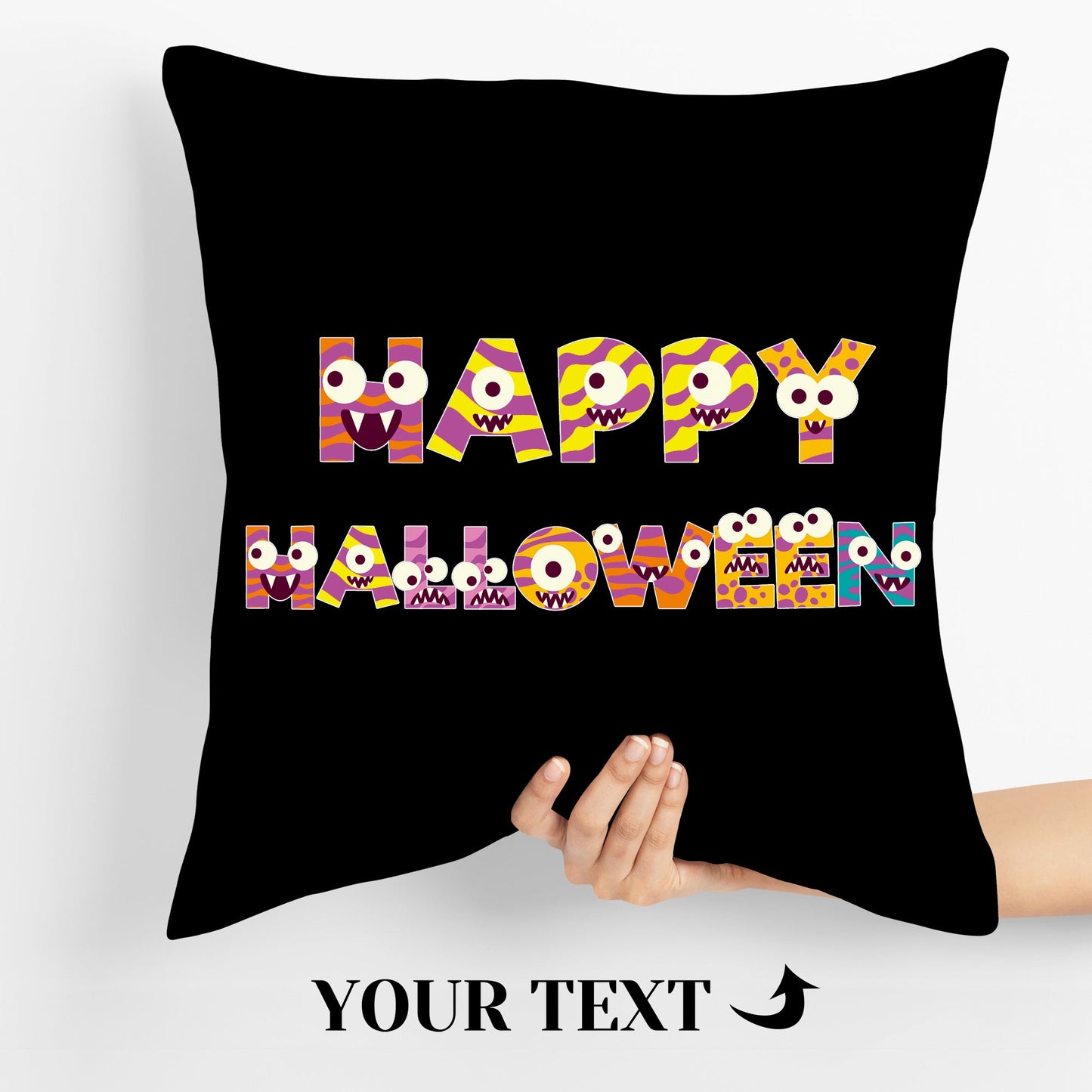 Custom Photo Throw Pillows For Halloween