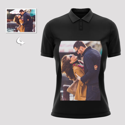 Custom Unisex Polo Shirts: Dual-Sided Print, Personalized Design