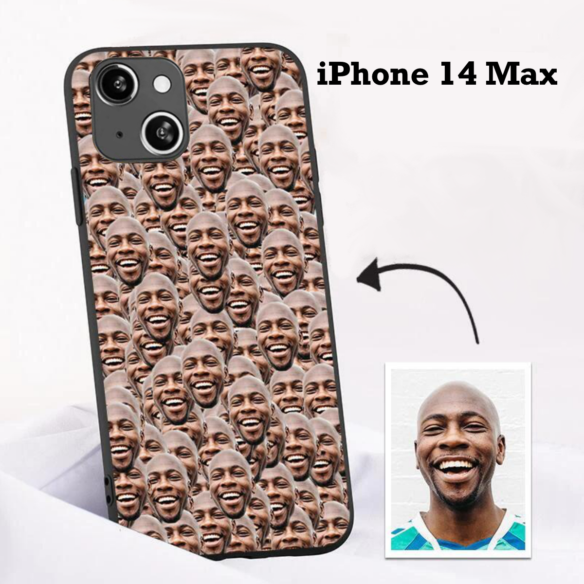 Custom Face Photo Protective Phone Case Custom iPhone Cases