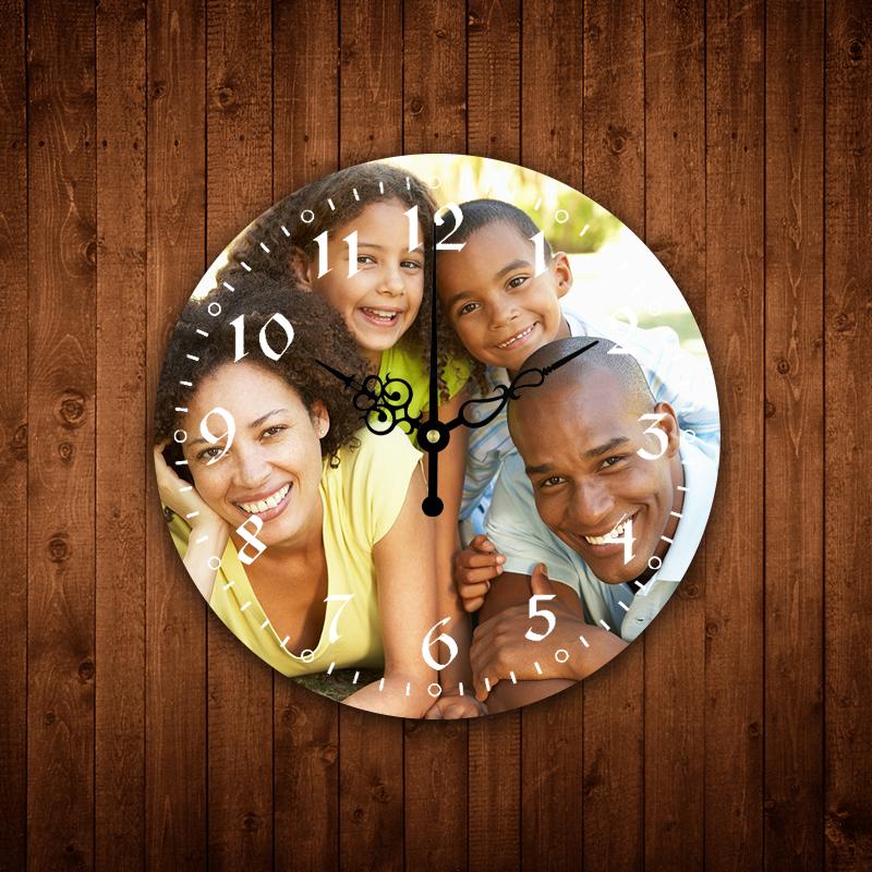 A Meaningful Gift Custom Photo Custom Wall Clock Keepsake Gift - faceonboxer