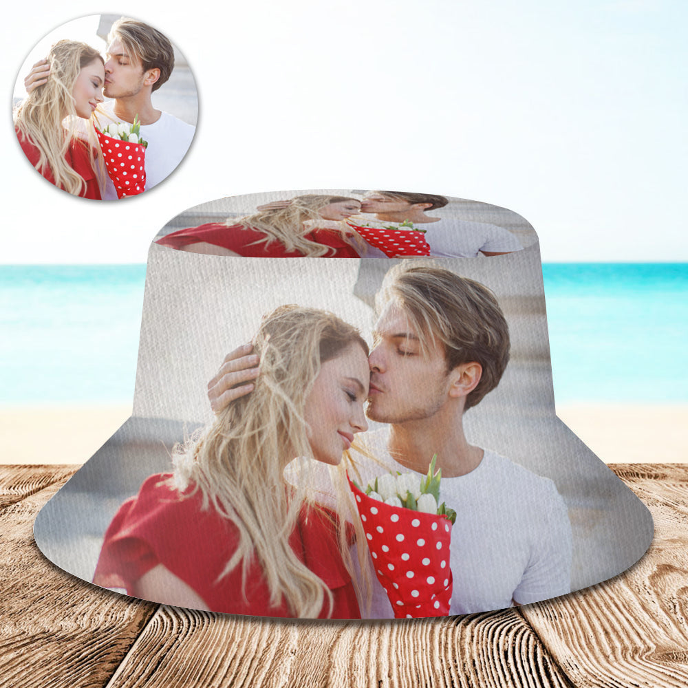 Custom Bucket Hat Personalized Summer Sun Hat Fisherman Cap