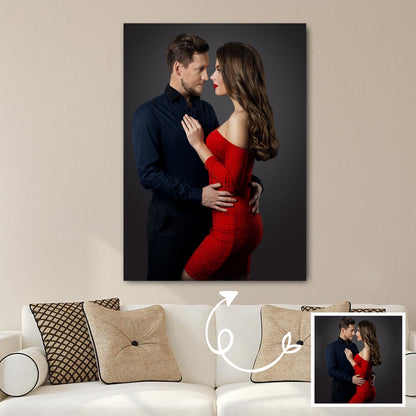 Custom Canvas Paintings with Photo Canvas Art for Living Room