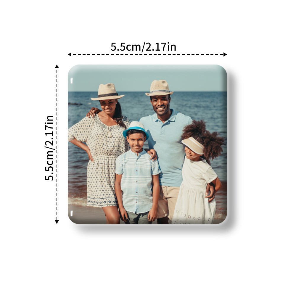 Custom Photo 3d Magnet Refrigerator Fridge Stickers