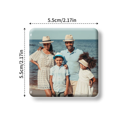 Custom Photo 3d Magnet Refrigerator Fridge Stickers