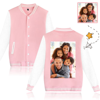 Sportswear Baseball Jacket: Unisex Custom Photo Essentials for All