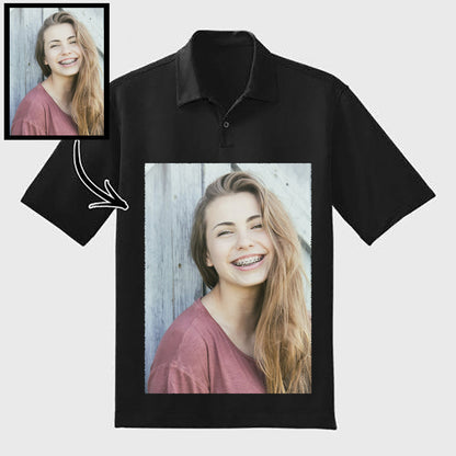 Custom Unisex Polo Shirts: Dual-Sided Print, Personalized Design