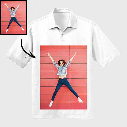 Custom Unisex Polo Shirts: Dual-Sided Print, Personalized Design