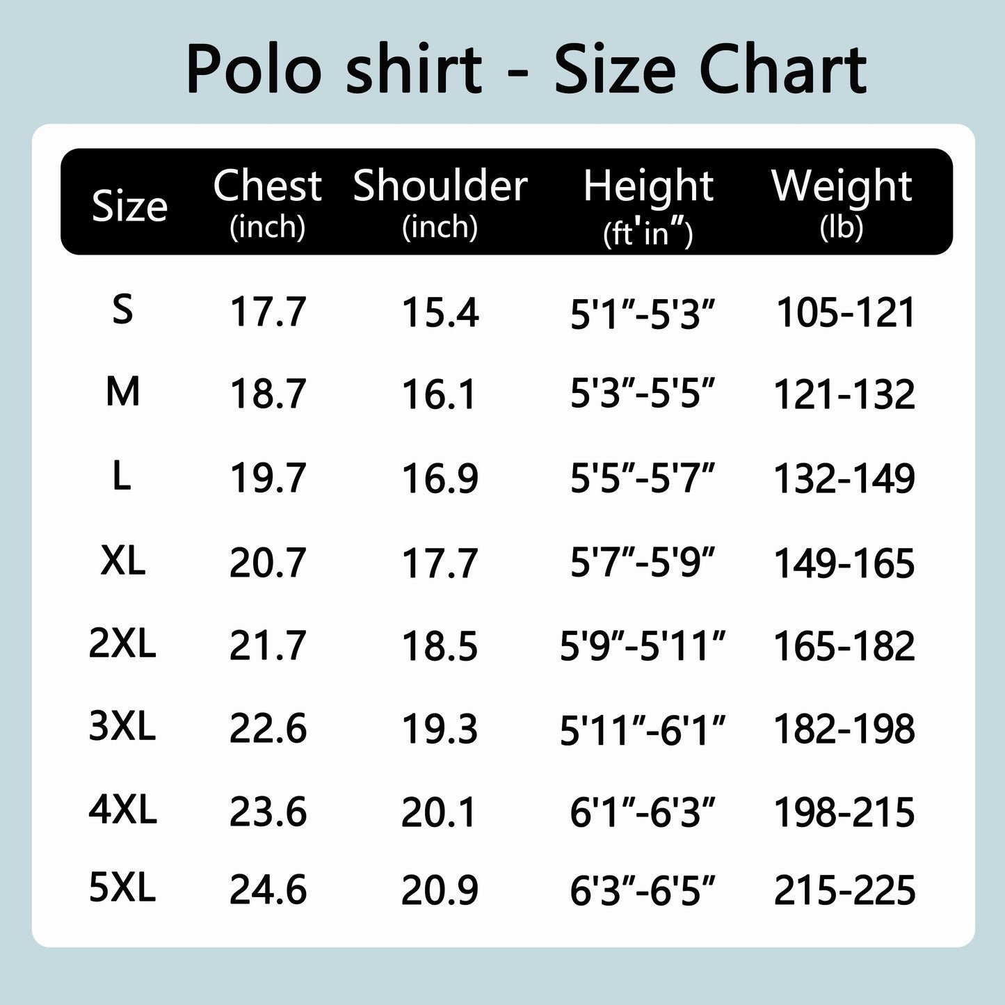 Personalized Unisex Polo Shirts, Custom Double-Sided Photo Face Design