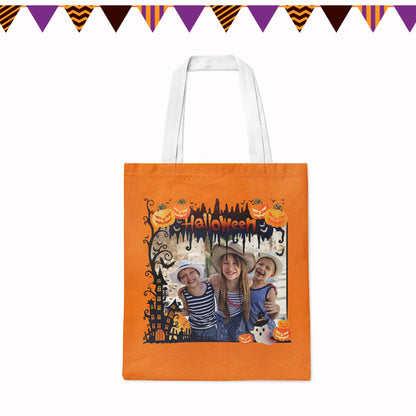 Custom Tote Bags With Photo Printing For Halloween