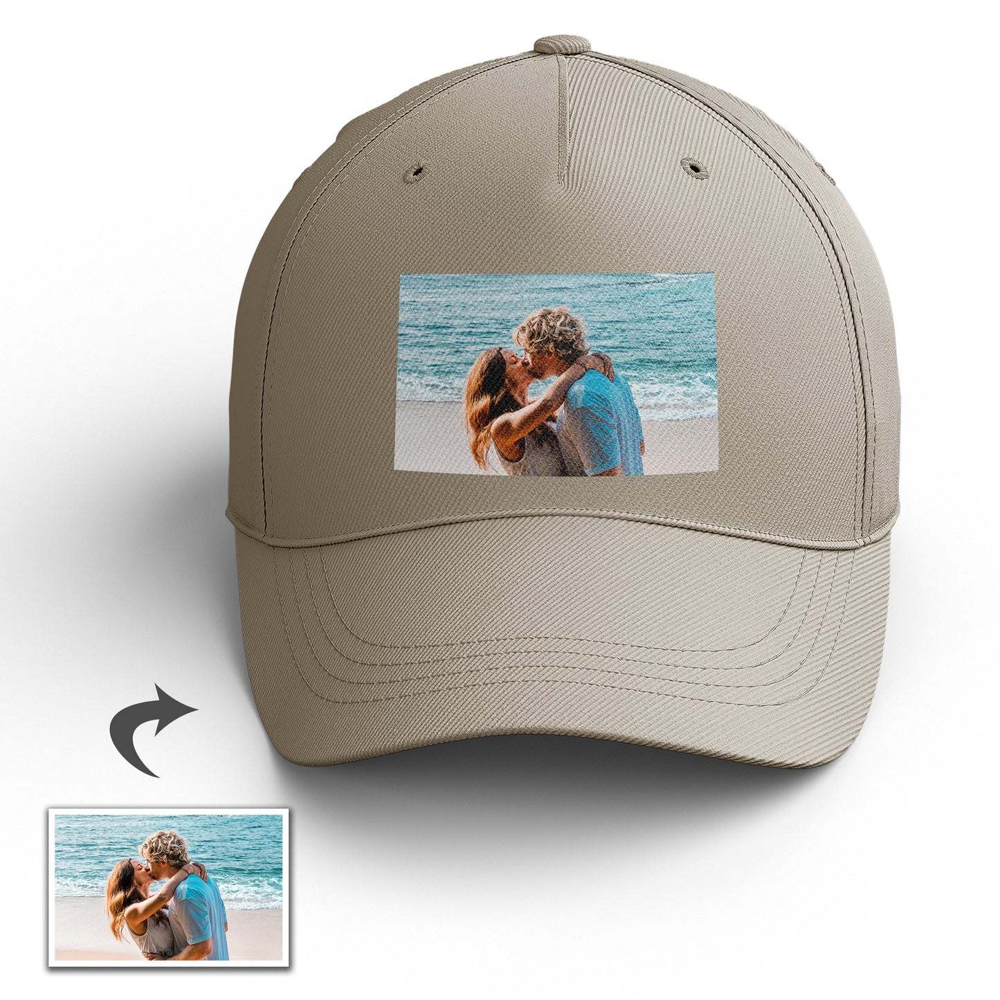 Custom Photo Baseball Cap | Personalized Hat Gift