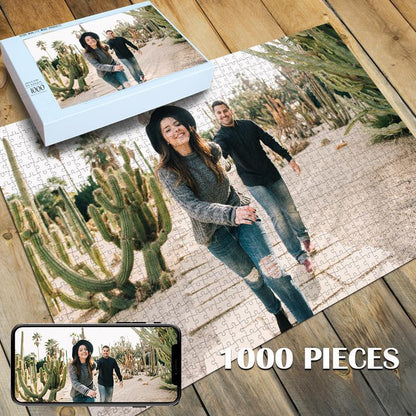 Custom Photo Jigsaw Puzzle Best Personalized Gift 35-1500 pieces