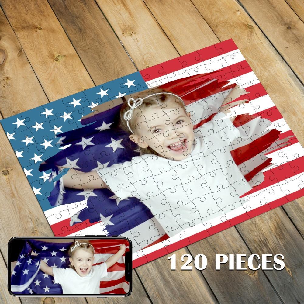 Custom Photo Jigsaw Puzzle Best Personalized Gift 35-1000 pieces - faceonboxer