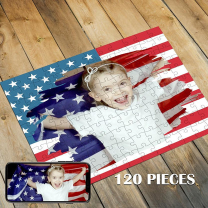 Custom Photo Jigsaw Puzzle Best Personalized Gift 35-1000 pieces - faceonboxer