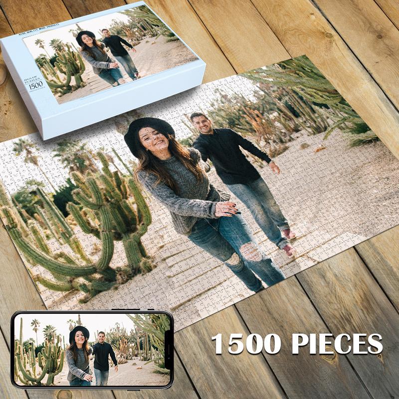 Custom Photo Jigsaw Puzzle Best Personalized Gift 35-1500 pieces