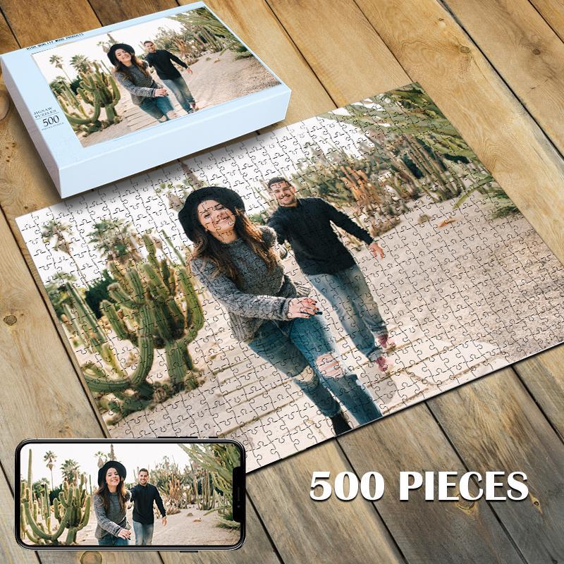 Custom Photo Jigsaw Puzzle Best Personalized Gift 35-1500 pieces