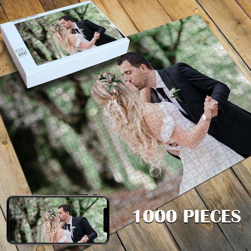 Custom Photo Jigsaw Puzzle Best Personalized Gift 35-1500 pieces
