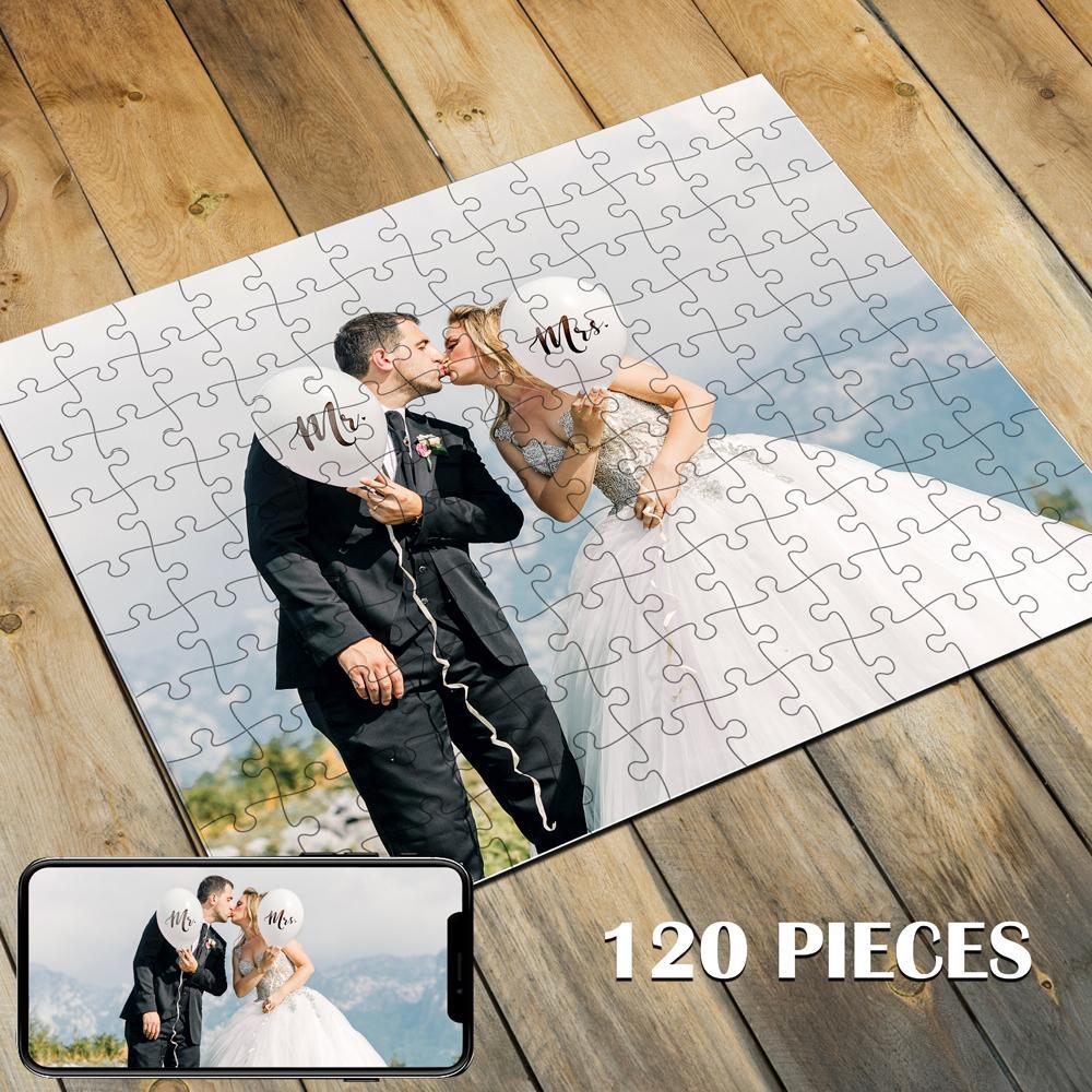 Custom Photo Jigsaw Puzzle Best Personalized Gift 35-1000 pieces - faceonboxer