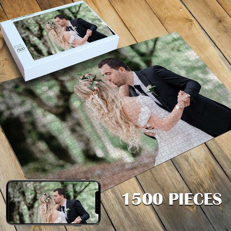 Custom Photo Jigsaw Puzzle Best Personalized Gift 35-1500 pieces