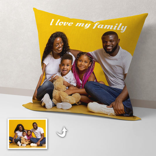 Personalized Pillow With Photo Custom Throw Pillows Double side printed